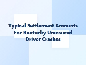 Kentucky Uninsured Driver Accident Settlements