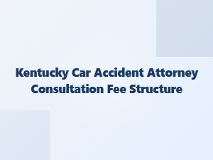 Your Kentucky Accident Lawyer Fee Guide